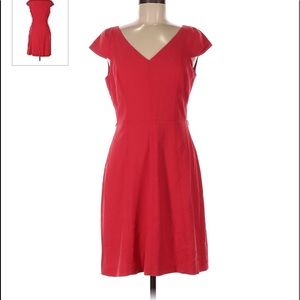 WHBM classic red dress